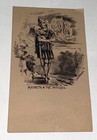 Rare Antique Victorian American Macbeth   The Witches Shakespeare Trade Card  Us