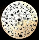 Ouija Board Vintage Planchette Talking Game Psychic Wicca Altar Handmade Painted