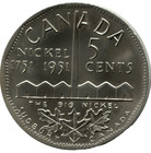 1751 - 1951 Canada - The Big Nickel - Sudbury - Aluminum - 38 Mm 6 2 G -ec 7496