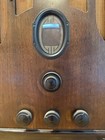 1936 Philco Model 625 Rare Wood Tombstone Radio Tested Turns On