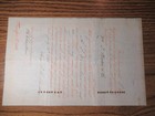 Pullman Palace Car Company 2 Shares Horace Porter Signature Union Army Civil War