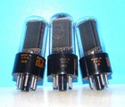 50l6gt Rca Aa5 Radio Audio Amplifier Vintage Vacuum Tubes 3 Valves Tested 50l6g