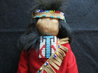 Native American Beaded Leather Doll  Southwest Corn Face Boy Doll Sd-1222 06998