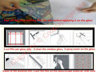 Static Stained Glass Door Window Film Decorative Art Glass Customized-57 Styles