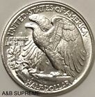  1  Walking Liberty Half Dollar Au-bu Uncirculated 90  Silver