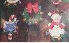 Snowman With Lights Bucilla Felt Christmas Ornament Kit 85117 New Unopened