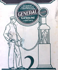 Vintage Scarce 1926 General Gasoline The Pathfinder California Road Map Ford