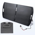 Lineba 100w Folding Pv Mono Solar Panel 18v Battery Charge Home Boat Rv Off Grid
