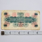 United States Military Payment Certificate Mpc 50 Fifty Cent Note Series 661 Vg