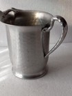 Vtg Hand Forged Everlast Metal Pitcher Hammered Silver 8  Tall       e     Nm 4