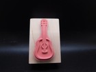 Stampabilities Guitar Rubber Stamp