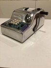 Olivetti Summa Prima 15 Adding Machine  Silver Metal  Marcelo Nizzoli Design 50s