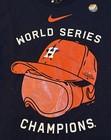 Nike Mlb Houston Astros 2017 World Series Champions Champagne Goggles M T-shirt