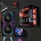 Killswtich - Ks Mxj Plus - Atx matx itx  Pc Case W  Screen  Psu  Cooler   4 Fans