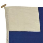 Vintage Cotton Signal Flag Maritime Boat Cloth Art Nautical Ship Letter X Xray