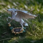 Faerie Glen Evolosun Pegasus Figurine Statue Sunflower Base Fg6806 Horse Read