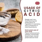 Citric Acid 2lb  100  Pure  Food Grade   Non-gmo Citric Acid Powder For Cleaning