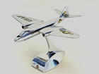Vintage 1950s Glenn Martin B-57 Canberra Bomber  Allyn Metal Factory Desk Model