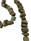 Precolumbian Colima Necklace Beads Of Turquoise And Other Stones 200 Bce