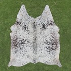 100  Real Natural Area Cow Hair On Cowhide Skin Floor Rug Carpet 63 x60   Cc1373