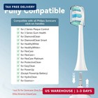 16 Pack Toothbrush Heads For Philips Sonicare Soft Replacement Brush Heads