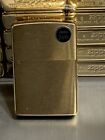 Zippo Brushed Brass Zippo Lighter Case Only No box