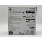 4 Pack Commercial Electric 6in White Slim Led Recessed Light Color Changing