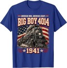 Big Boy 4014 Vintage Steam Locomotive Railroad Train Engine T-shirt
