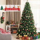 9  Artificial Christmas Tree Non-flammable Full Fir Tree W  3594 Hinged Tips  