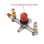 Air Compressor Pressure Valve Switch Control Manifold Regulator Gauges Tool  Us