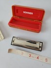 Vintage Hohner Special 20 Marine Band Harmonica W  Case Germany Guc