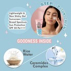 Glamveda Korean 7 Step Skincare Kit Rice Ceramide Gift Set For Women