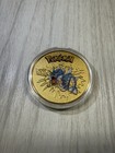 Pokemon Gyarados Collectible Coin Gold Metal Medallion Pokemon Tcg
