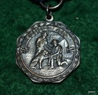 Vintage Boy Scout Contest Medal - Silver First Aid - Named And Dated