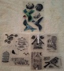 Bird Stamps Flowers Scrapbooking Birds Birdhouse Crafts Stamp Messages Birdcage 