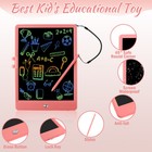 10in Lcd Writing Tablet Electronic Colorful Drawing Doodle Board Notepad W  Pen