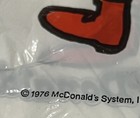 Mcdonalds Hand Puppet Ronald Mcdonald Plastic Fast Food Advertisement 1976