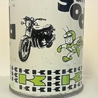 Kawasaki Saki Soda Pop Can Soft Drink Steel Can From 1960s   1970s Pull Tab Rare