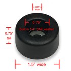 Rubber Bumpers Cushions Feet 4 Pack 1 5  X 0 75 