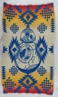 Pendleton Star Wars Collection Bb-8 Geometric Pattern Reversible Padawan Blanket