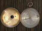 1    Vintage Brass French Compass Made In France Antique World War