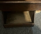 Antique Wood Cabinet Spice Box  Primitive  apothecary Divided Drawers   Bread