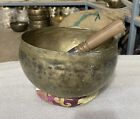 Tibetan Cobrebati Singing Bowl-antique Collected From Himalaya-tibetan Old Bowl