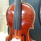 Vtg Antonius Stradivarius Copy Wood Violin Faciebat Cremona 1713 A206 c 3 4  79