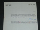 Paul Arma - Composer - Typed Signed Letter To Pierre Lhoste - 1970