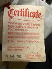 Pair Vintage Althans Mohair Teddy Bears Signed Numbered 16    13  17 40 16 150