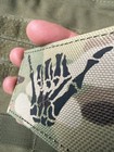 Hang Loose Ir Infrared Bone Morale Patch Aloha Hawaii Skeleton Surfer Multicam