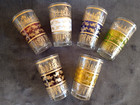 Vintage Moroccan Tea Glasses Set Of 6 Assorted Colors Unbranded New In Box
