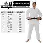 Martial Arts Training Suit    karate Uniform Buy 2 Get 1 Free   White Belt Include