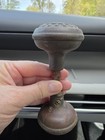 Vintage Concentric Brass Egg   Dart Entry Door Knobs